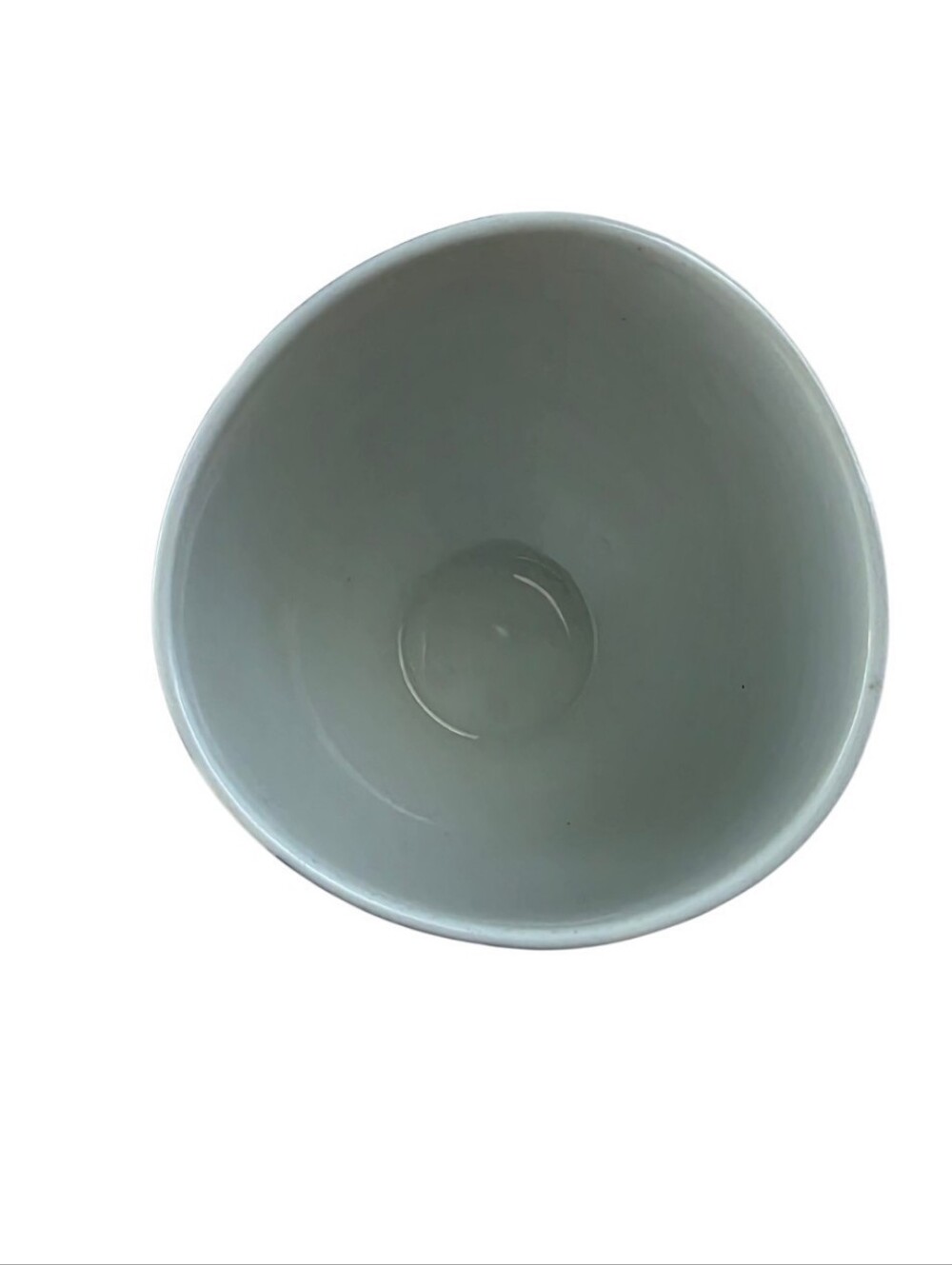 Paola Navone Designer Blue White Ceramic Vessels Made in Portugal Set of 2 - Picture 6 of 6